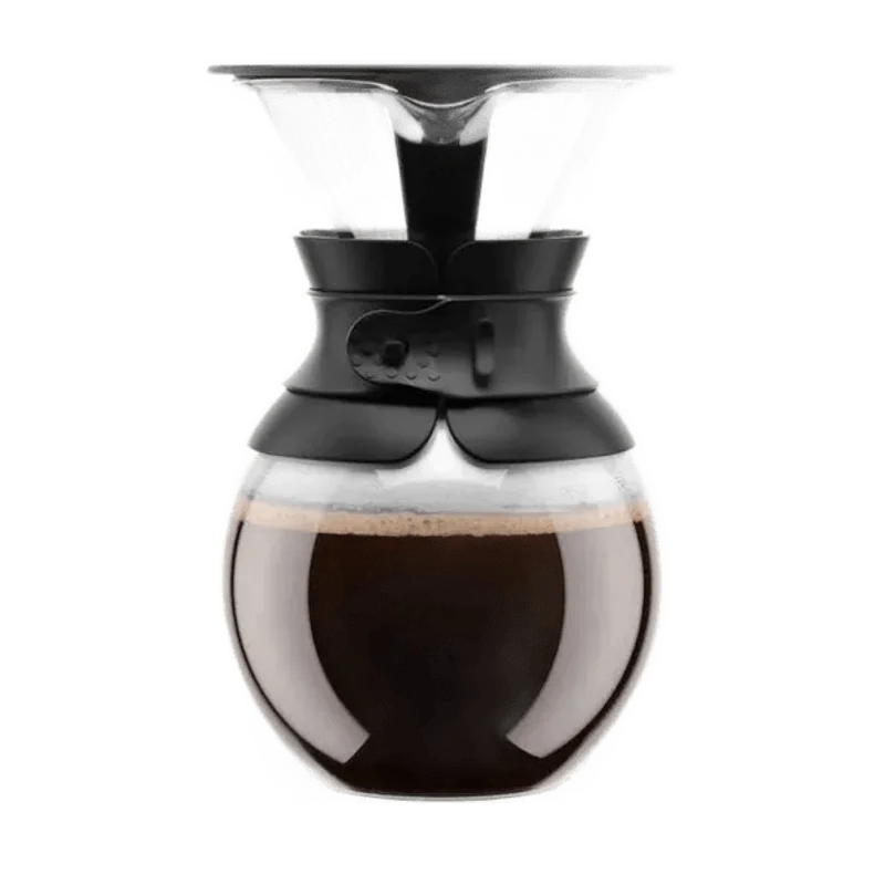 Bodum Pour Over koffiemaker met RVS-filter – 8 kops (1 liter)