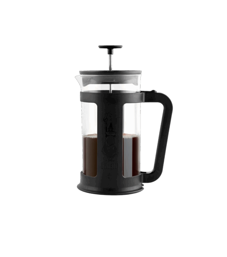 Bialetti Cafetiere SMART - Zwart - 1L transparant